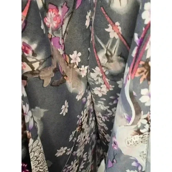 Women's Joan Boyce Dress XS/S Black Purple - Picture 5 of 6